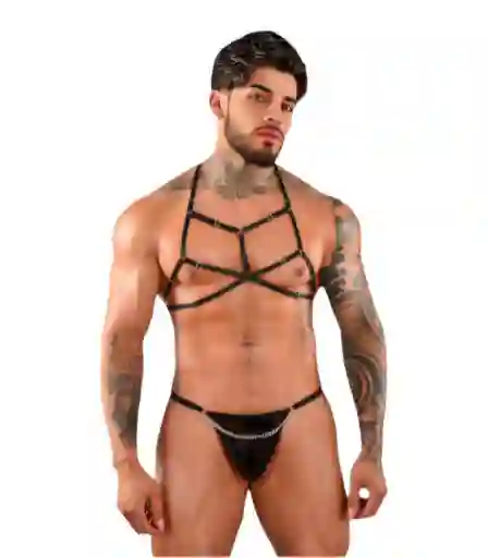 Suspensorio Para Hombre Arnes Bondage Lenceria Masculina