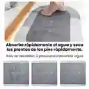 Tapete Antideslizante Superabsorvente Alfombra De Baño 58x38