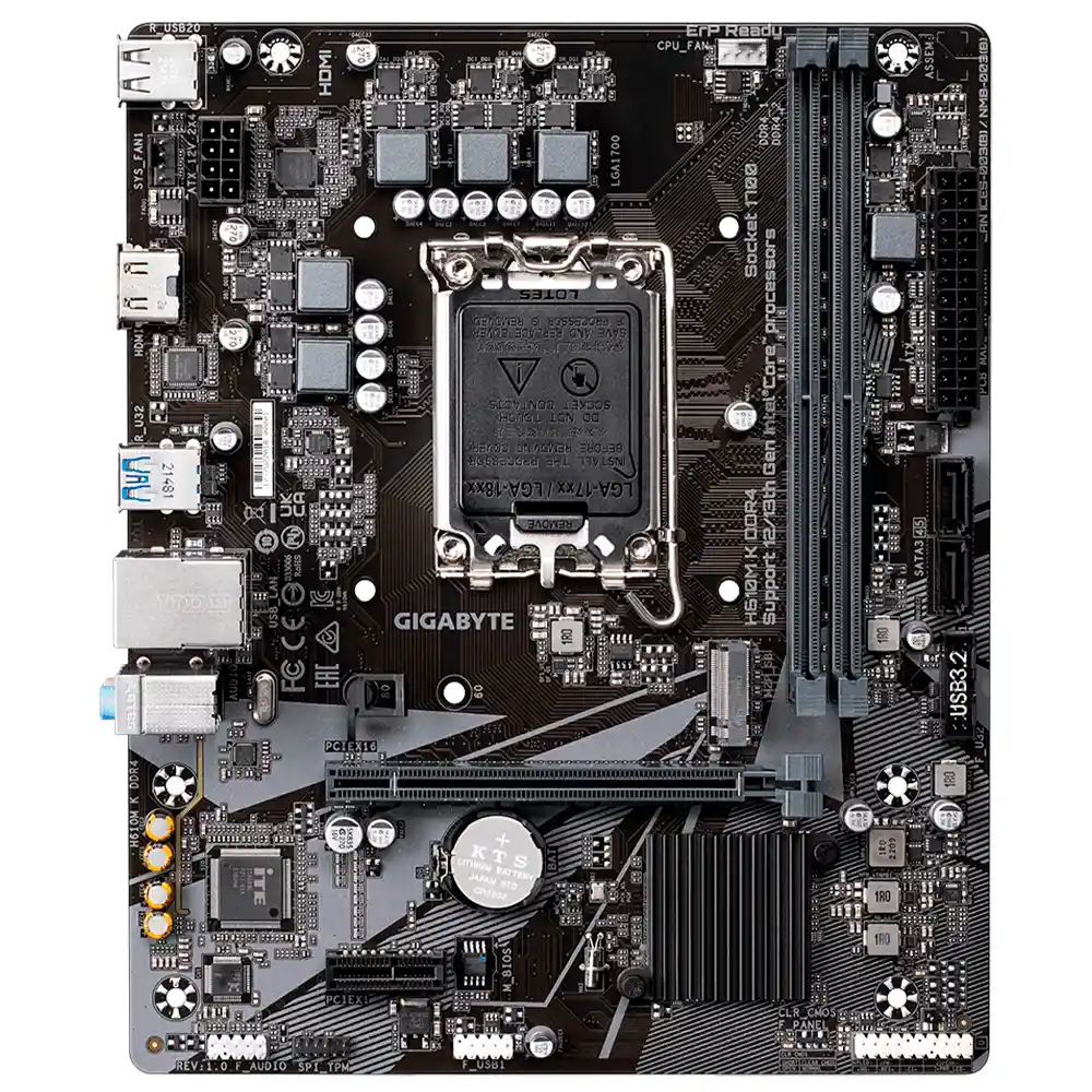 Board Gigabyte H610m K Ddr4 (socket 1700)