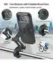 Soporte Porta Celular Impermeable Para Moto Y Bici Magnetico