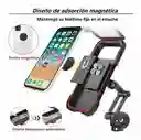 Soporte Porta Celular Impermeable Para Moto Y Bici Magnetico