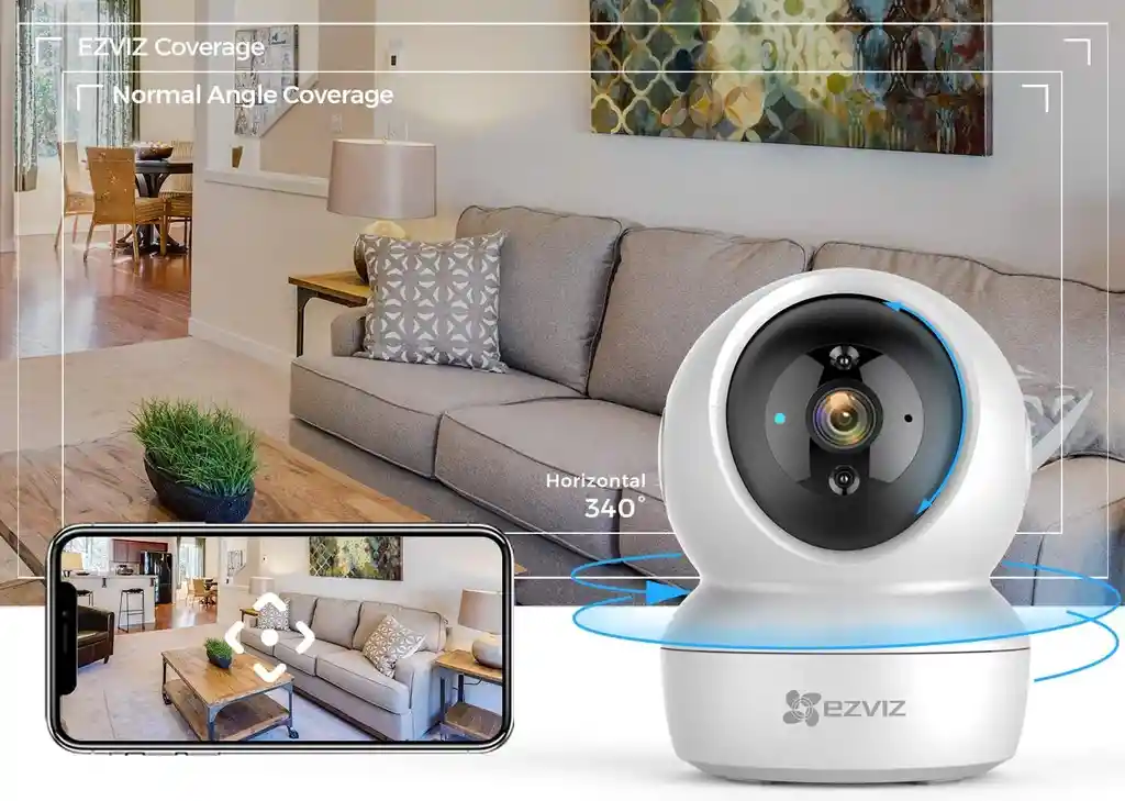 Camara Ezviz C6n 1080p Wifi Robotica Seguridad