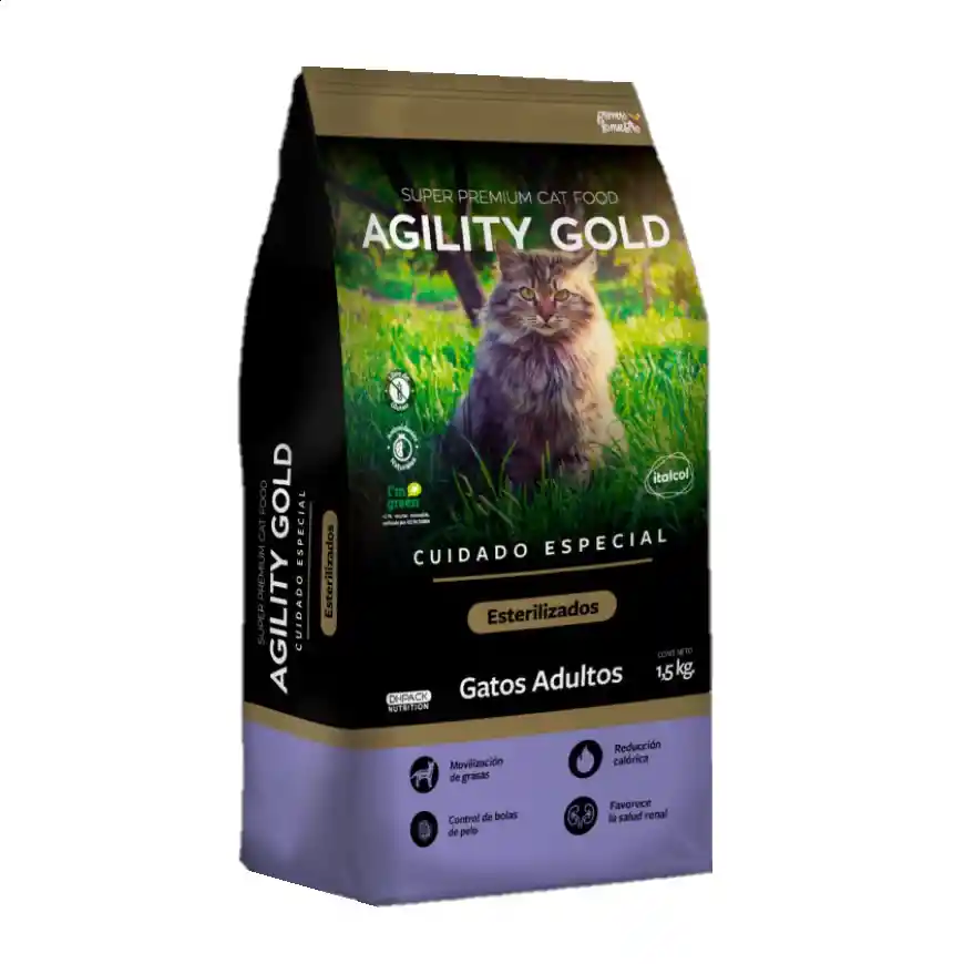 Agility Gold Gato Esterilizado X 3kg