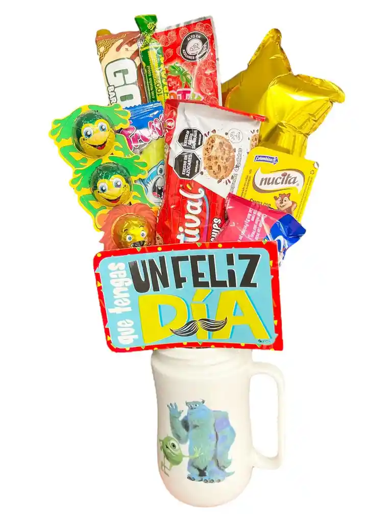 Mugs De Sullivan Endulzado - Feliz Cumpleaños - Feliz Dia