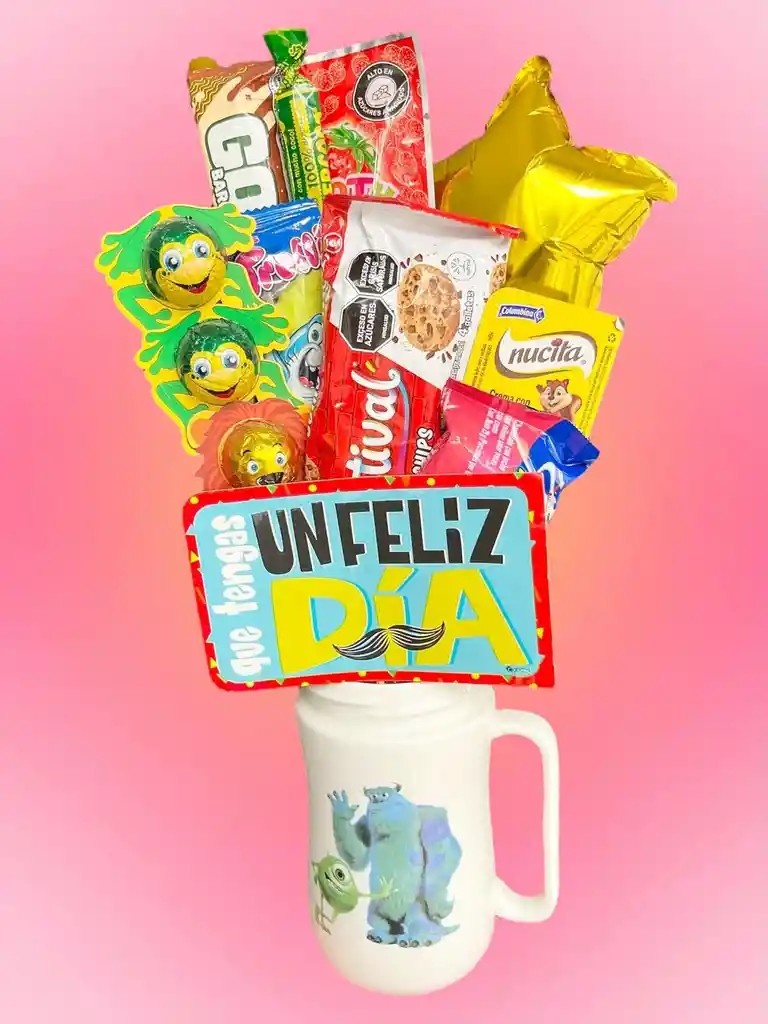 Mugs De Sullivan Endulzado - Feliz Cumpleaños - Feliz Dia