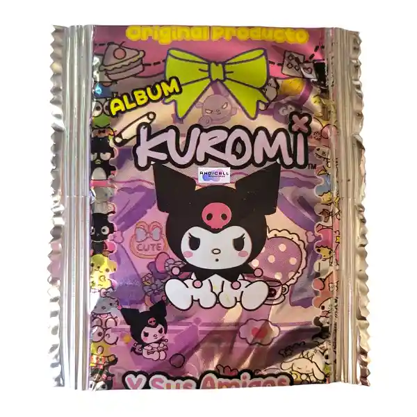 Álbum + 120 Láminas Autoadhesivas Kuromi Y Sus Amigos