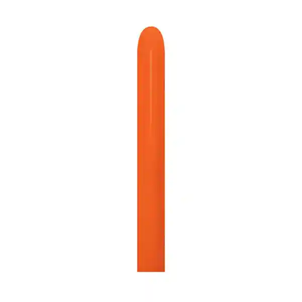 Globos Naranja Fashion Tubito 260 X 50 Unidades Sempertex