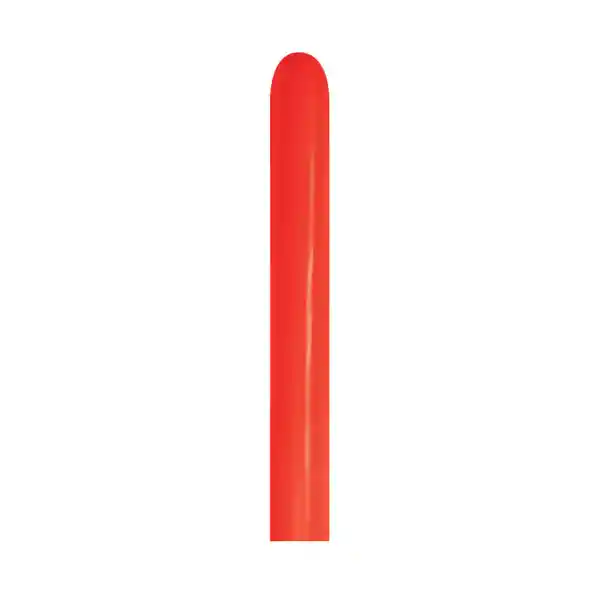 Globos Rojo Fashion Tubito 260 X 50 Unidades Sempertex