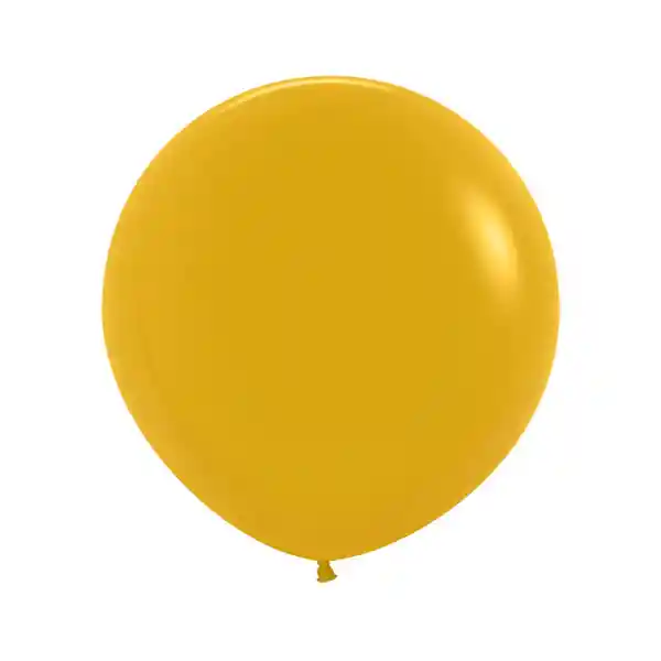 Globos Mostaza R24 X 3 Unidades Sempertex