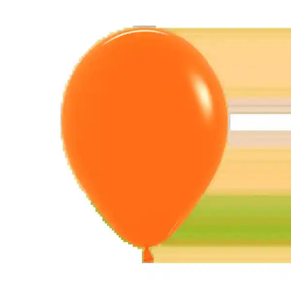 Globos Naranja Fashion R12 X 50 Unidades Sempertex