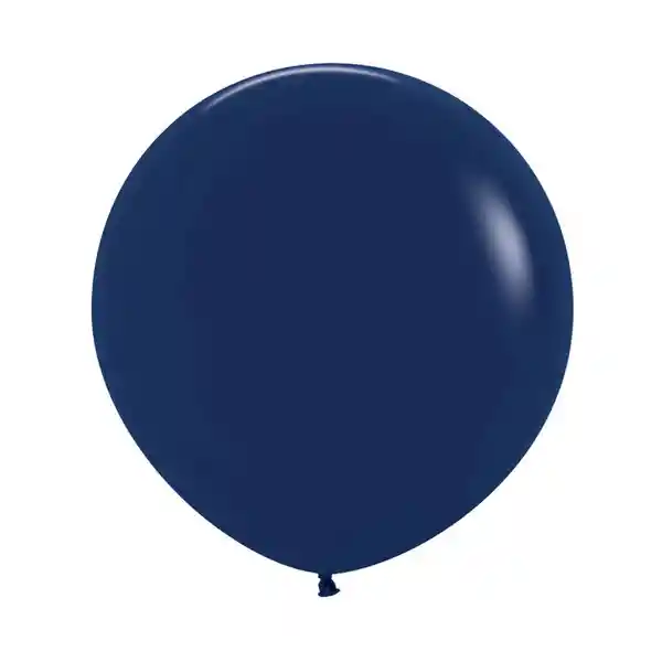 Globos Azul Naval Fashion R24 X 3 Unidades Sempertex