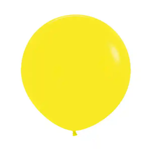 Globos Amarillo Fashion R24 X 3 Unidades Sempertex