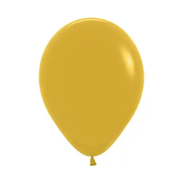 Globos Mostaza Fashion R12 X 50 Unidades Sempertex