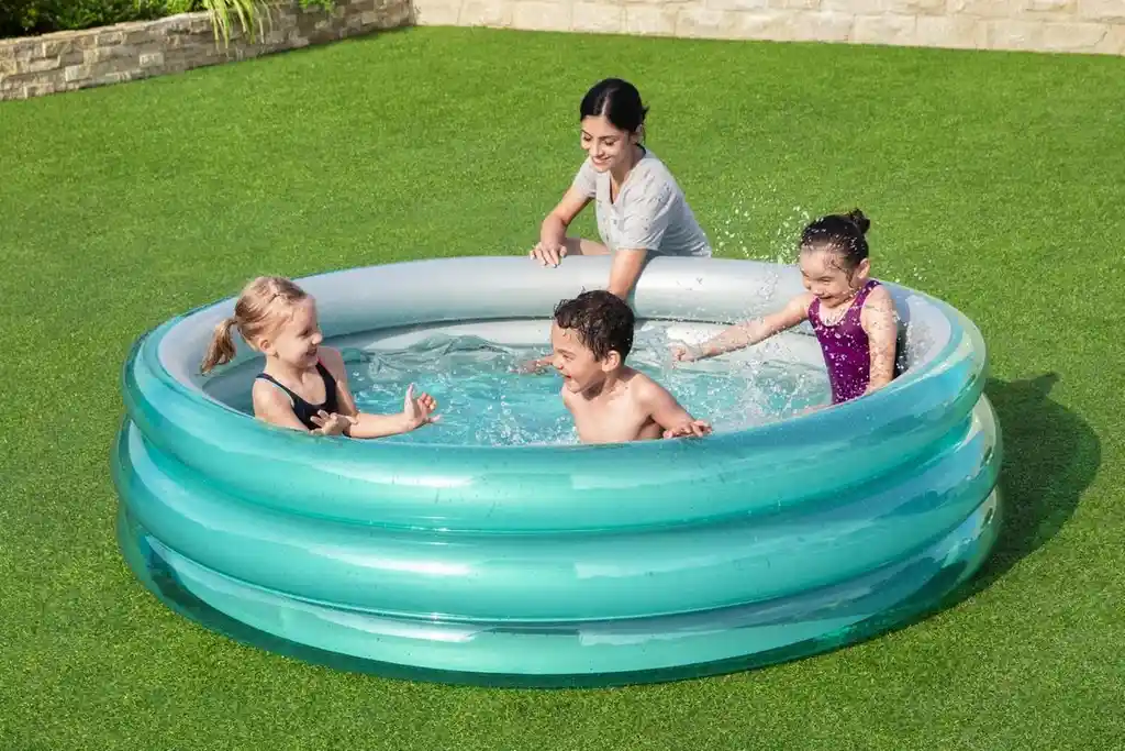 Piscina Inflable Bestway 201cm X 53cm Big Metallic 51043