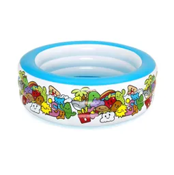 Piscina Inflable Niños Gigante 3 Aros 196x53cm Bestway