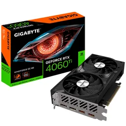 Tarjeta De Vídeo Gigabyte Geforce Rtx 4060 Ti Windforce Oc 8gb