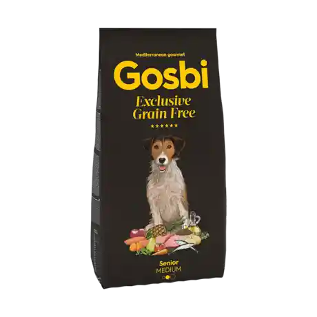 Gosbi Exclusive Grain Free Senior Medium 3 Kg