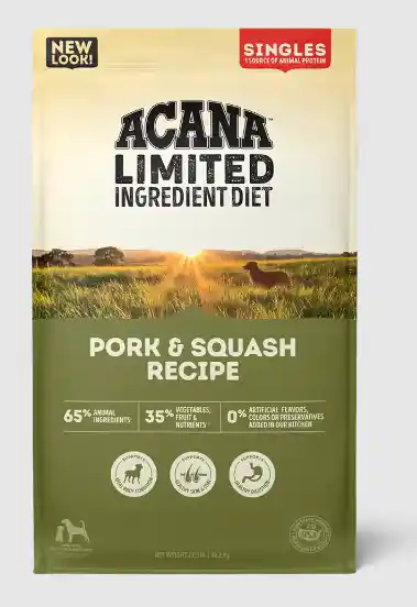 Acana Limited Ingridient Diet Pork And Squash