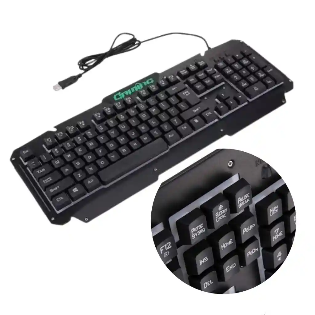 Teclado Gamer Retroiluminado Mecanico Gaming Backlighting M500-s