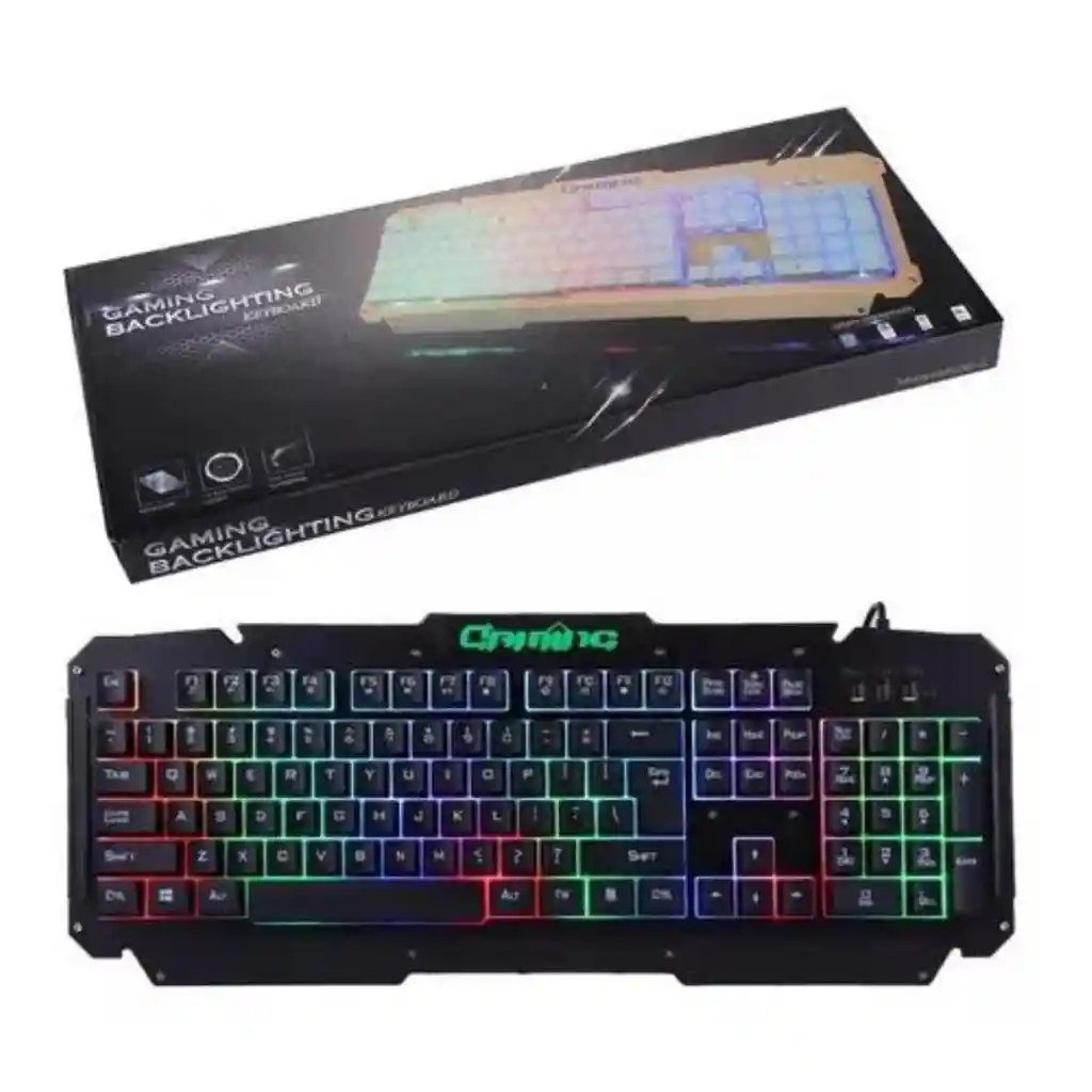 Teclado Gamer Retroiluminado Mecanico Gaming Backlighting M500-s