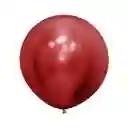 Globos Reflex Esfera R24 X 3 Unidades Color Rojo Cristal Sempertex