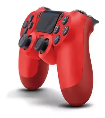 Control Joystick Inalámbrico Compatible Playstation Dualshock 4 Ps4 Generic Color Rojo