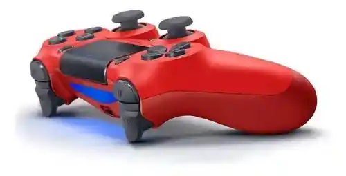 Control Joystick Inalámbrico Compatible Playstation Dualshock 4 Ps4 Generic Color Rojo