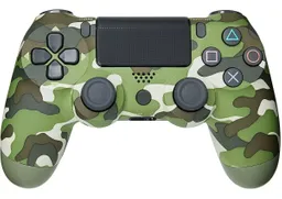 Control Joystick Inalámbrico Compatible Playstation Dualshock 4 Ps4 Generic Color Camuflado Verde