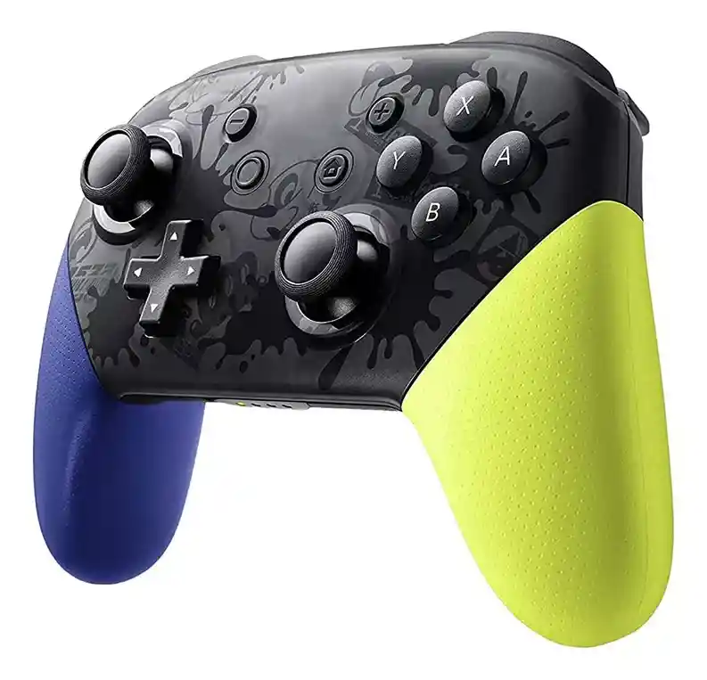 Control Pro Compatible Nintendo Switch Splatoon 3 Color Negro Generico