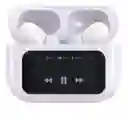Auriculares Bluetooth 5.4 Con Anc Y Pantalla Táctil Color Blanco