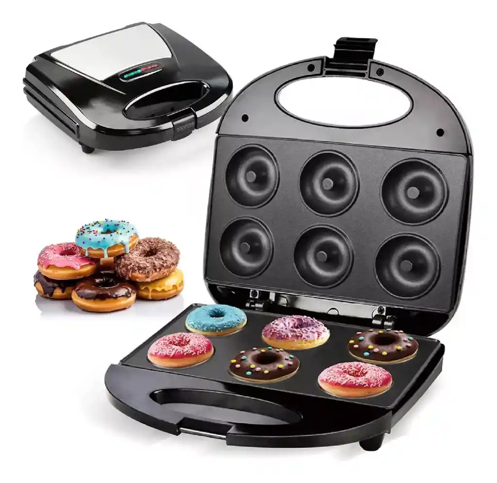 Donera X6 Rosquillas Antiadherente Electrica