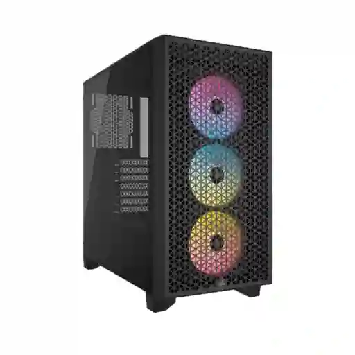 Caja Corsair 3000d Rgb Airflow Negra 3fan