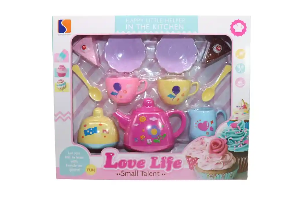 Juego De Te Love Life Caja