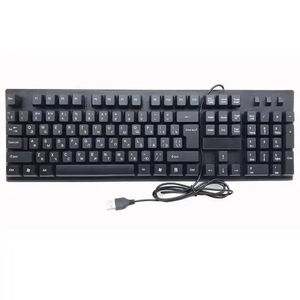 Teclado Alambrico En Español Resiste Salpicuduras Tiene Ñ H880