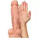 Dildo Realista Grande Consolador Silicona Medica 28cm Chupa