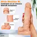 Dildo Realista Grande Consolador Silicona Medica 28cm Chupa