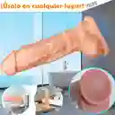 Dildo Realista Grande Consolador Silicona Medica 28cm Chupa