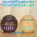 Humidificador Difusor Aroma Ambientador Luz Led