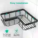 Organizador Equinero De Ducha 3 En 1 Soporte Acero Inoxidable