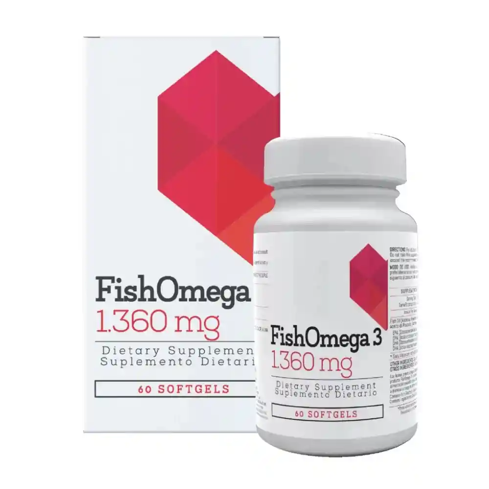 Fish Omega 3 1.360 Mg 60 Cap