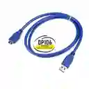 Cable Disco Duro Portatil Sata A Usb 3 Metros