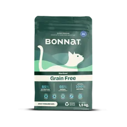 Bonnat Gato Esterilizado 1.5 Kg Bonnat Gato Castrado Bonnat Gatos Bonnat Para Gatos