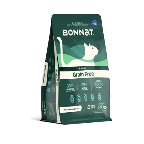 Bonnat Gato Esterilizado 1.5 Kg Bonnat Gato Castrado Bonnat Gatos Bonnat Para Gatos