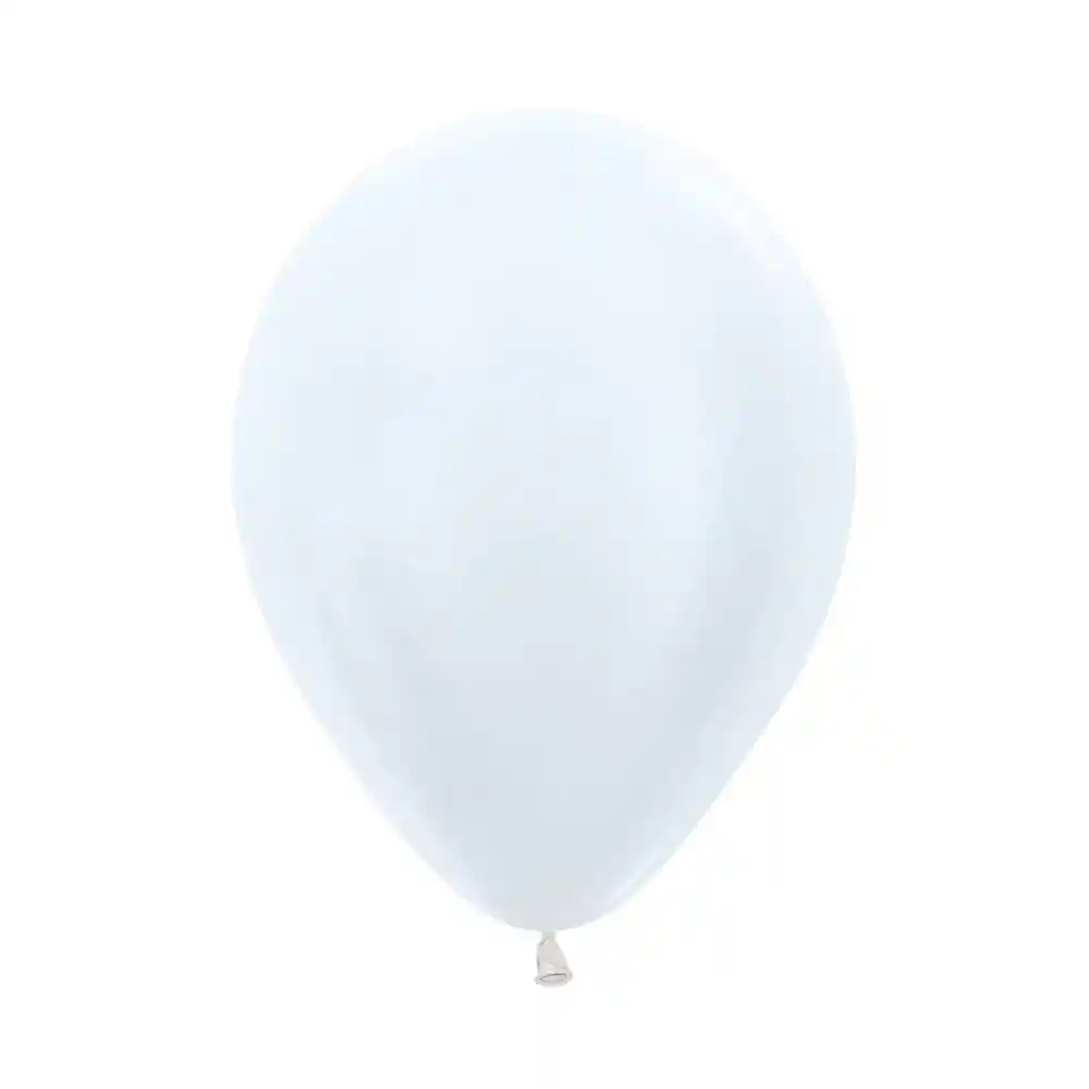 Globos Satin Blanco R12 X 50 Unidades Sempertex