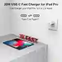 Cargador Para Iphone 15 Con Certificado Mfi Ipad Pro 20w Cargador Rápido Para Iphone 15, Ipad Pro, Ipad Mini 6, Ipad Air4, Ipad Pro 12.9, Ipad Pro/ipad Mini/air/air4/airpods/samsung