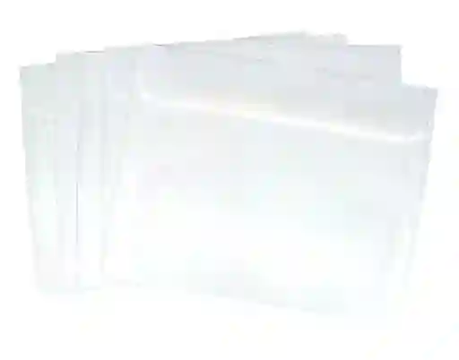 Sobre De Manilla Blnco Pequeño X 5 Unidades Medidas, Alto 12 Cm X 15 Cm Ancho