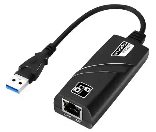 Adaptador De Red Usb 3.0 A Rj45 Ethernet Lan 1000mbps Reales