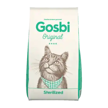 Gosbi Original Cat Sterilized 1kg.	