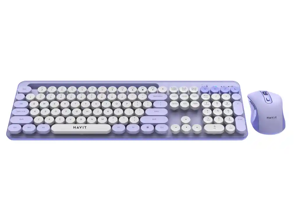 Combo Teclado Y Mouse Inalámbrico Havit Kb832gcm Silencioso