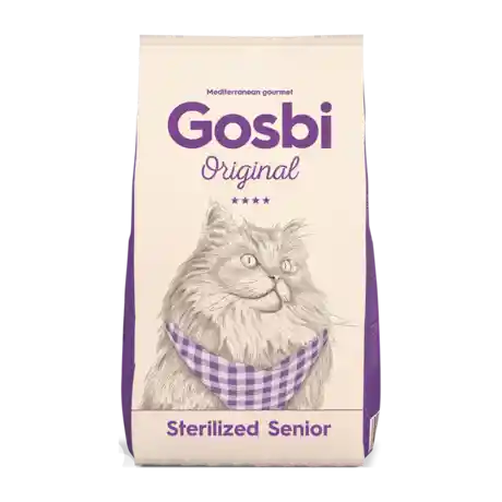 Gosbi Original Cat Sterilized Senior 1 Kg. 	